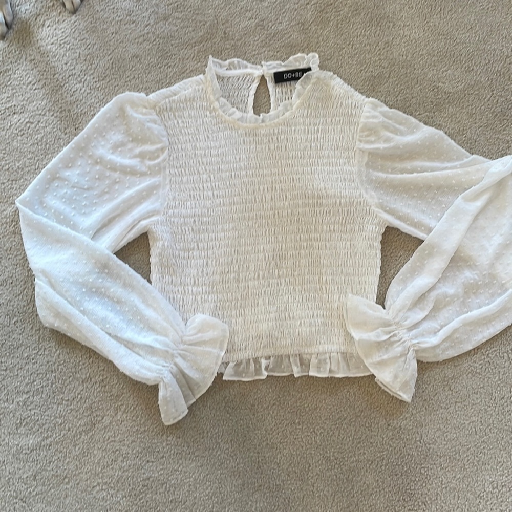 White Do + Be Top